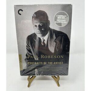 PAUL ROBESON PORTRAITS OF THE ARTIST 4 Dvd Boxset 8 Films CRITERION NEW SEALED